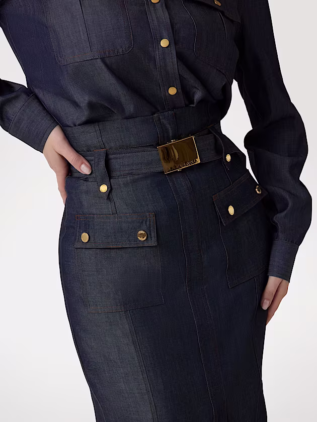 Marciano lyocell denim midi skirt - GUESS