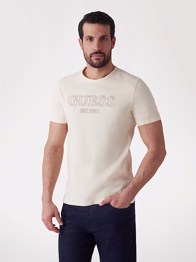 Front logo T-shirt - GUESS