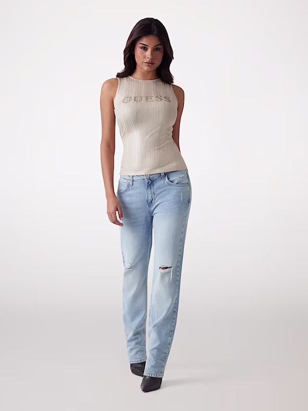 Front logo tank top - GUESS