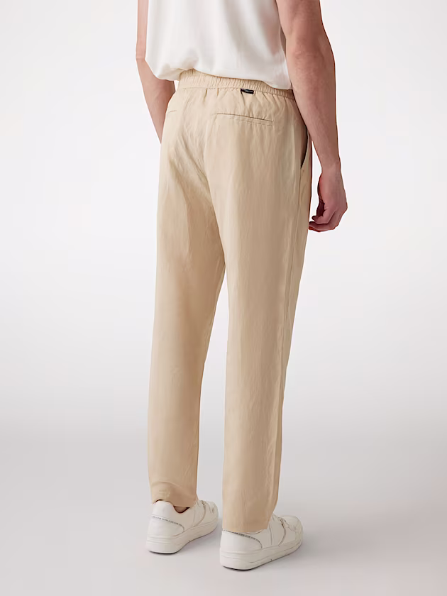 Marciano linen-blend joggers - GUESS
