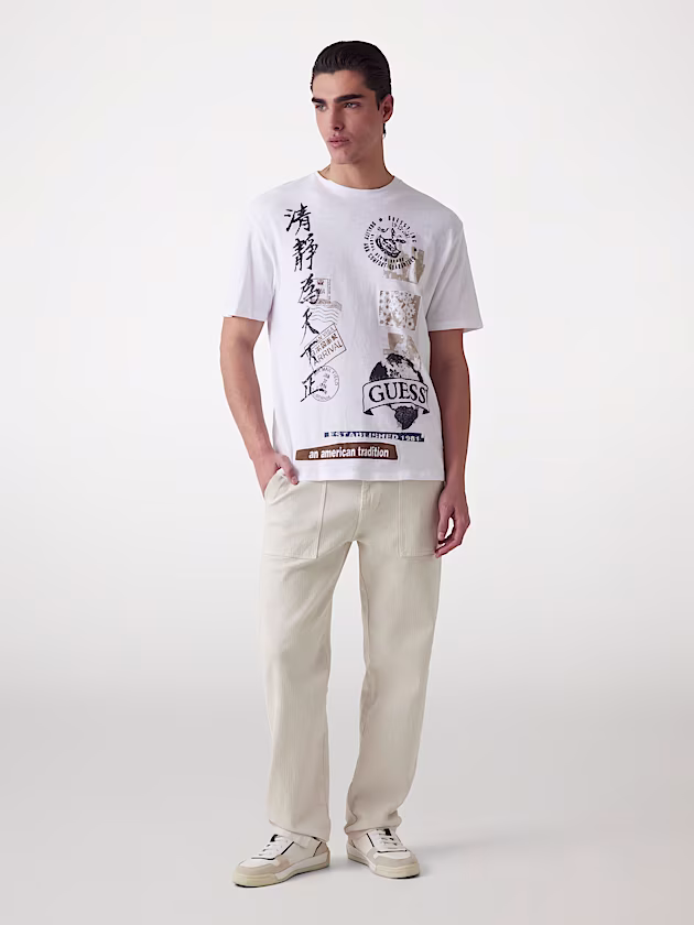 Front print T-shirt - GUESS