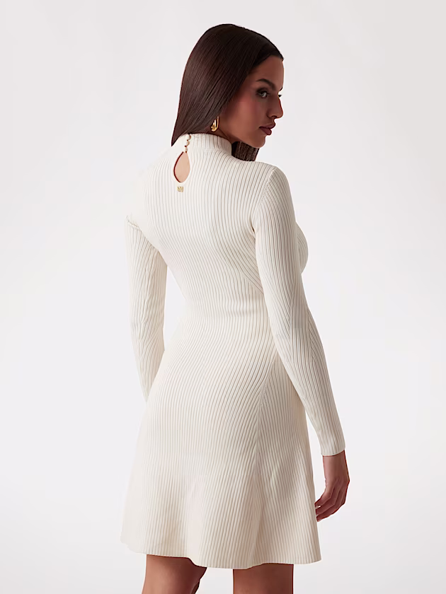 Marciano rib-knit mini dress - GUESS