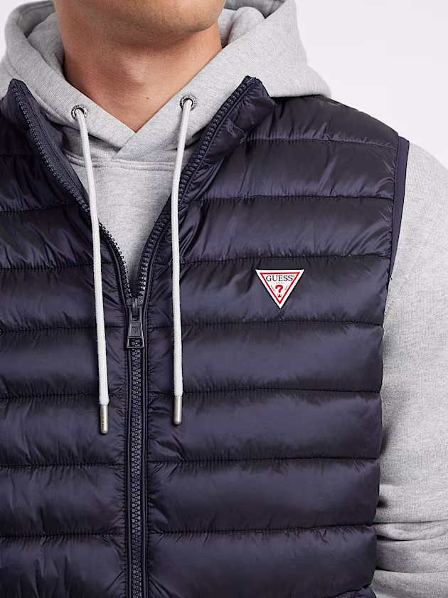 Nylon Puffer Vest - GUESS