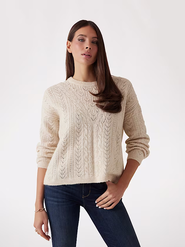 Alpaca wool-blend sweater - GUESS