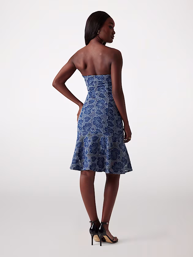 Long strapless dress - GUESS