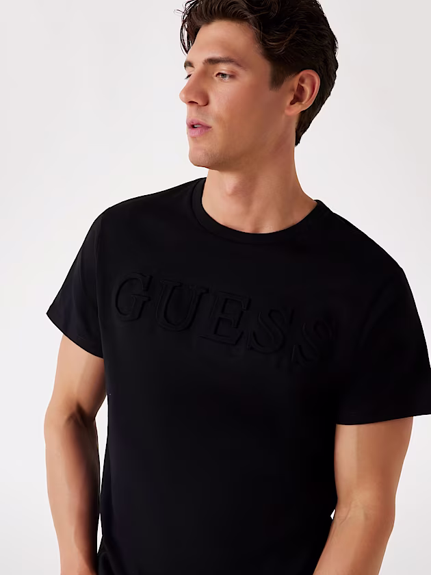 Embossed logo t-shirt - GUESS
