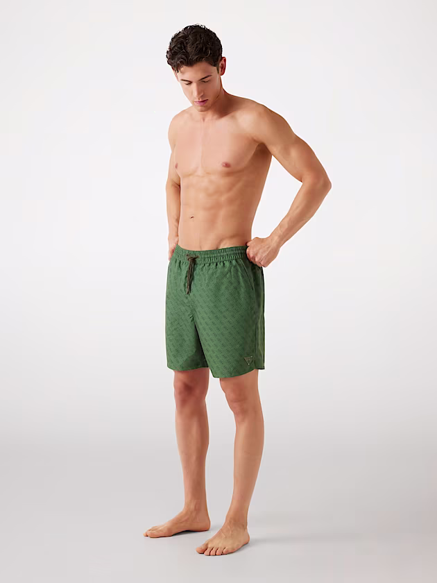 Twill swim trunks - GUESS