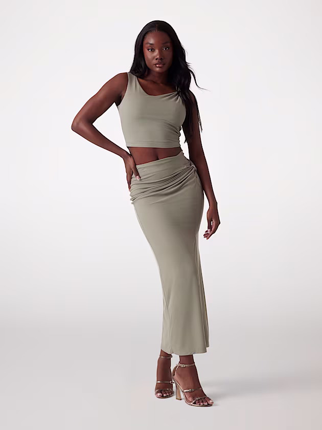 Long draped skirt - GUESS