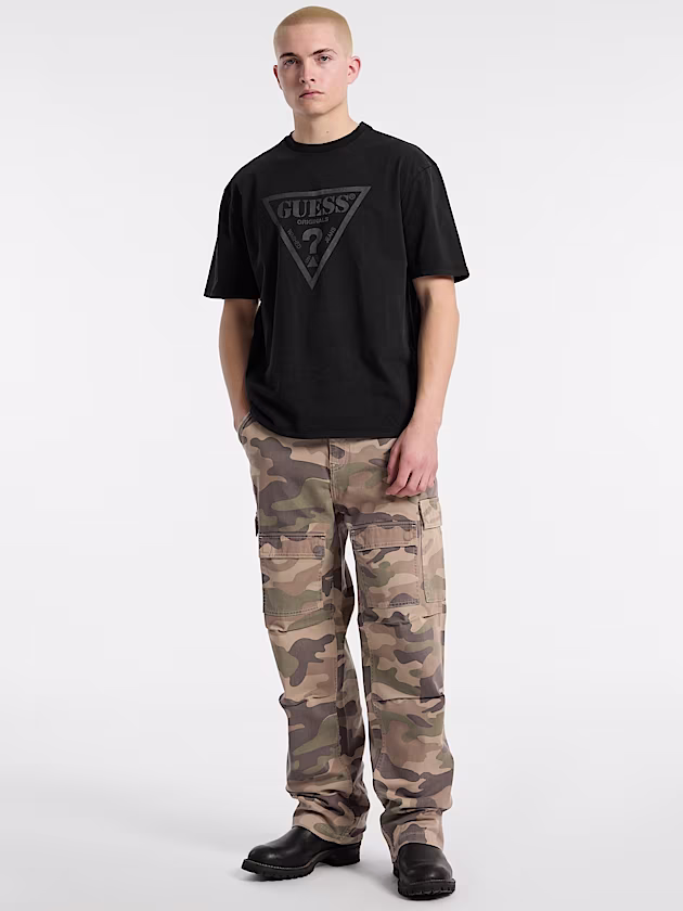 Twill Cargo Pants - GUESS