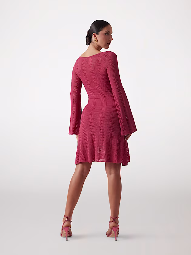 Marciano fit-and-flare mini dress - GUESS