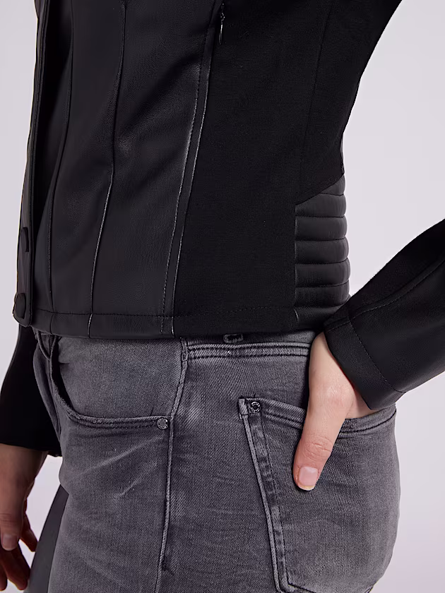 Faux leather jacket - GUESS