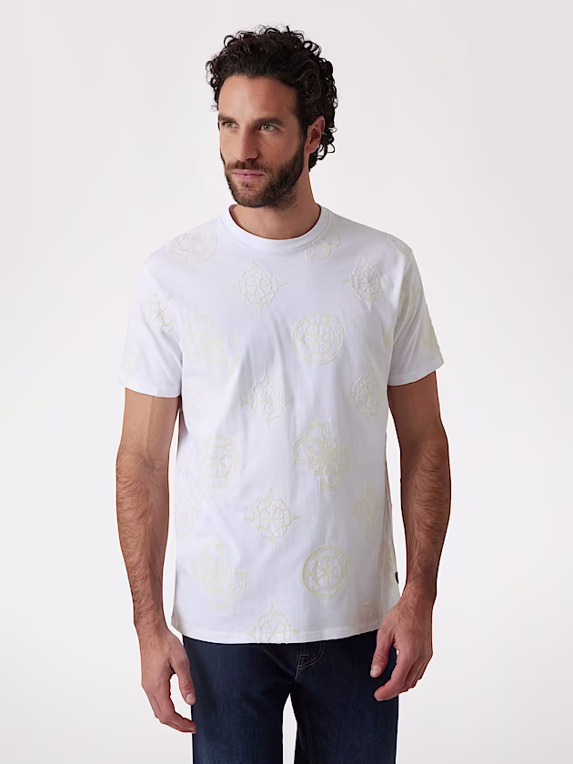 All over peony t-shirt - GUESS