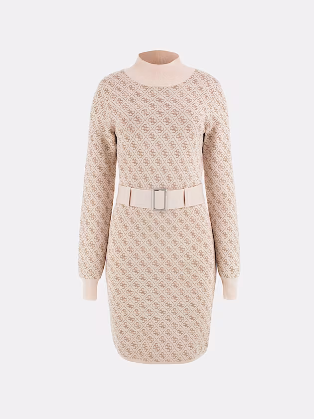 4g logo sweater mini dress - GUESS