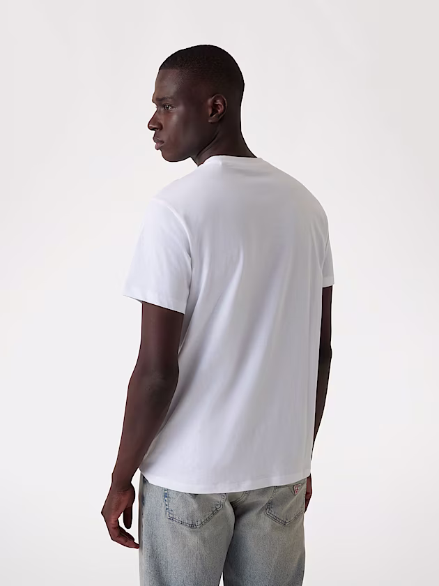 Vertical logo T-shirt - GUESS