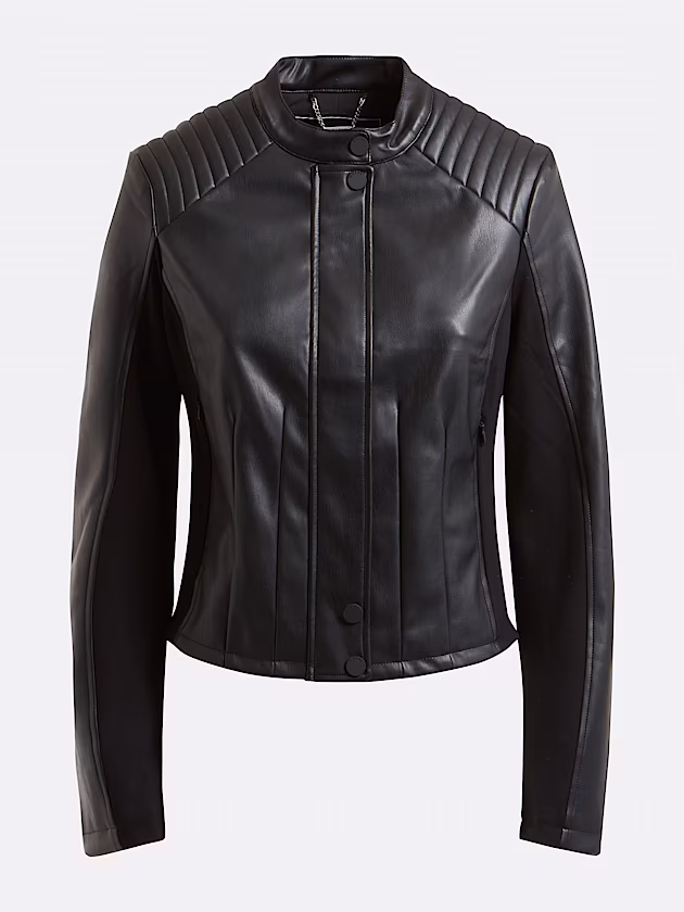 Faux leather jacket - GUESS