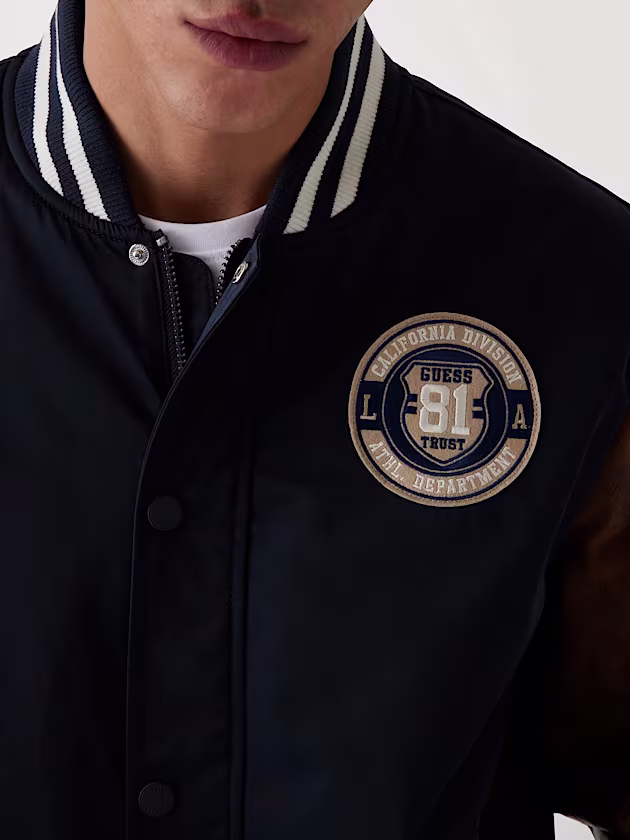 Twill college jacket - GUESS