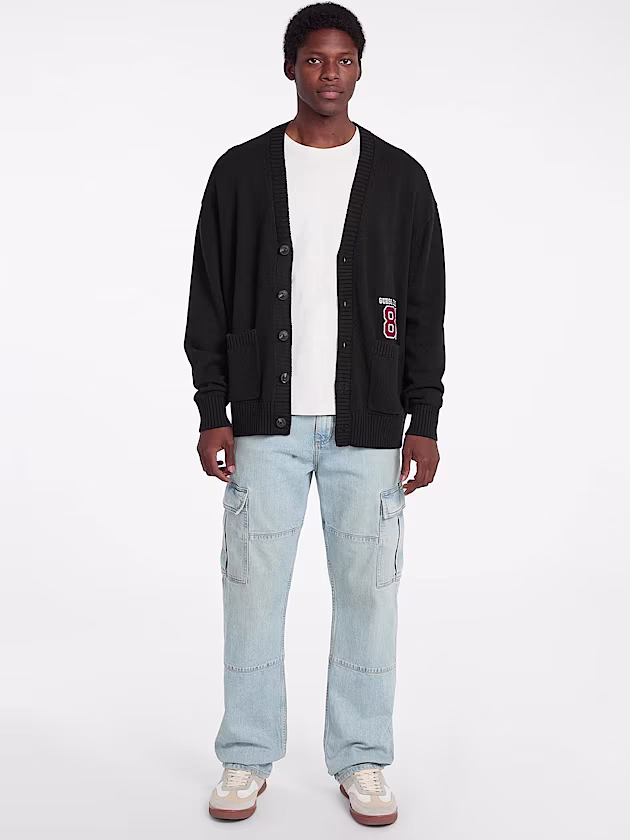 Patch Cardigan - GUESS