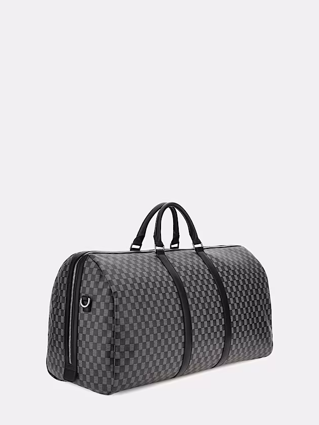 Pisa geometric-design weekender bag - GUESS