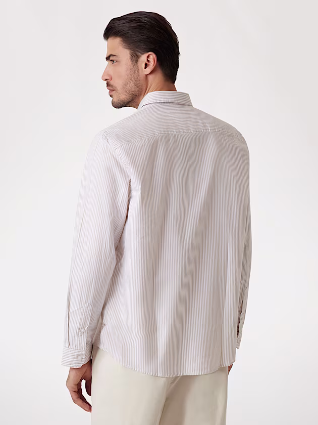 Striped Oxford shirt - GUESS