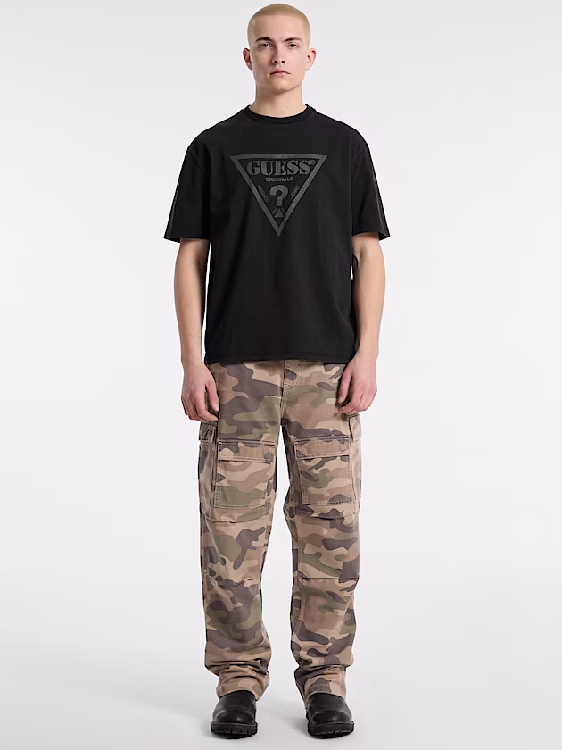 Twill Cargo Pants - GUESS