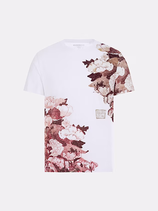 Floral print T-shirt - GUESS