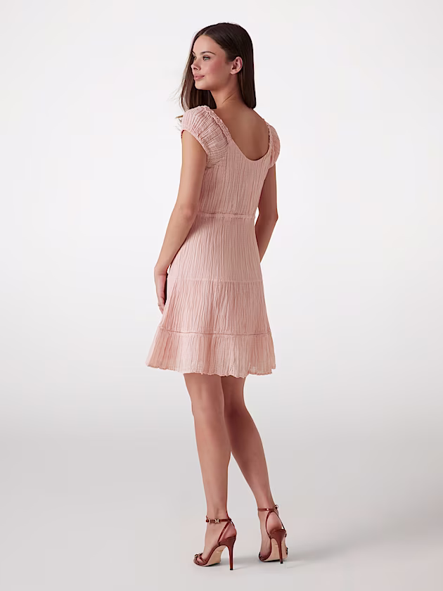 A-line gauze dress - GUESS