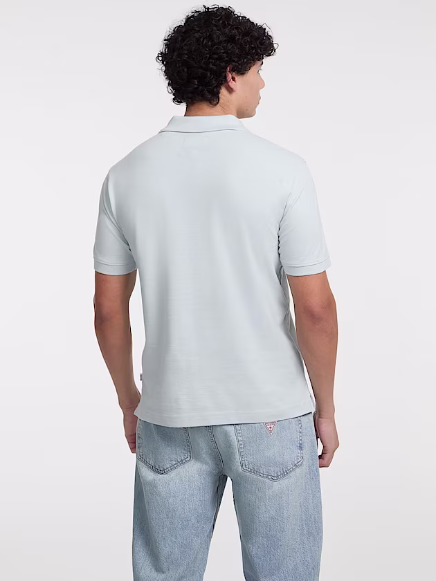 Logo embroidery polo - GUESS