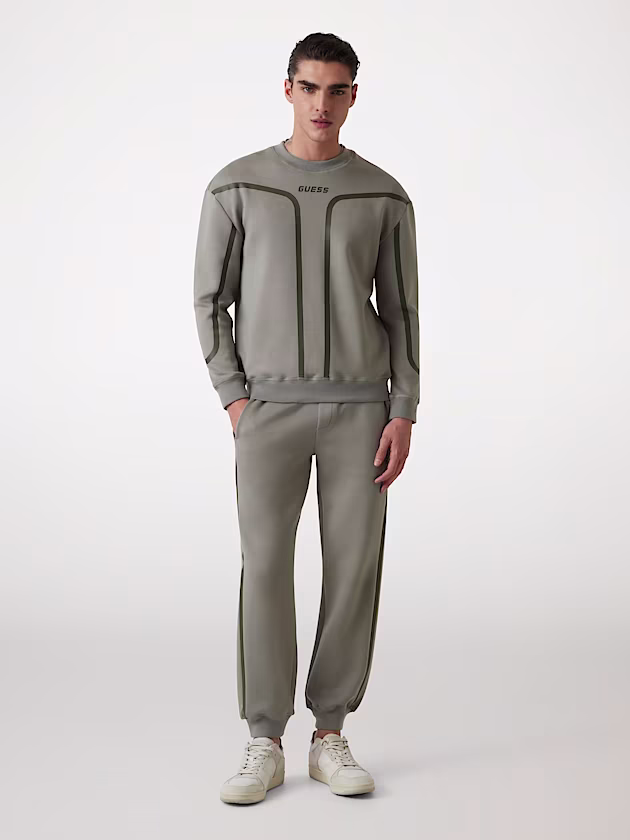 Viscose blend jogger pant - GUESS