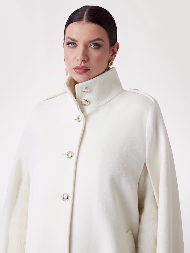 Marciano wool blend cape - GUESS