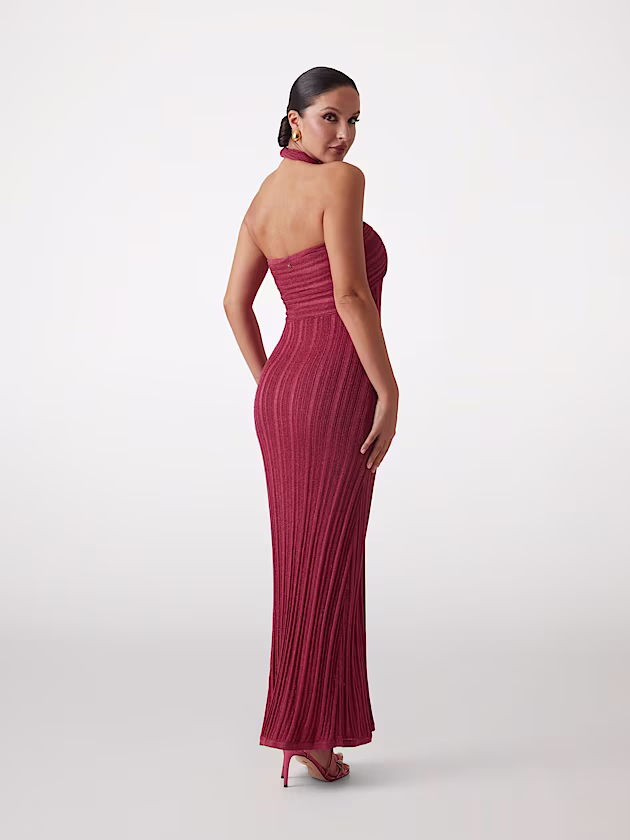 Marciano long rib-knit dress - GUESS