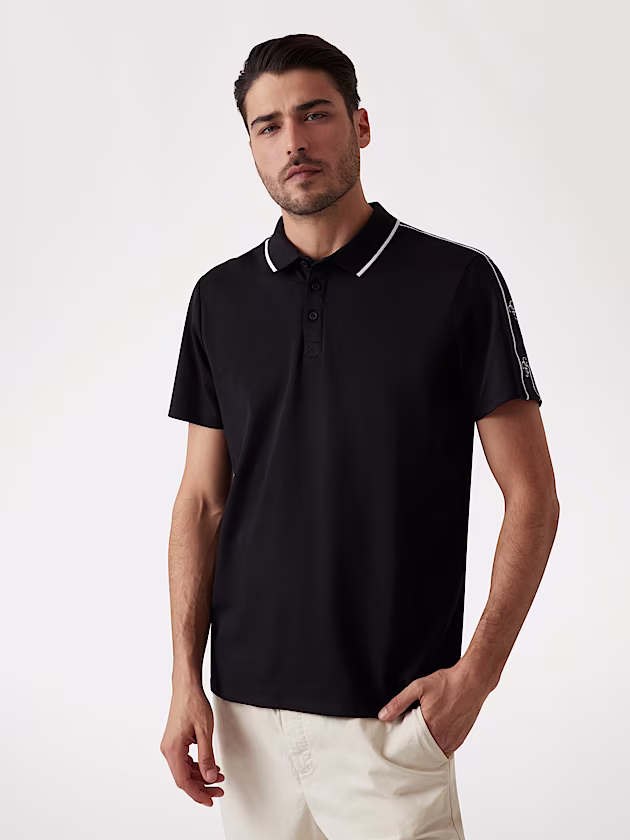 Logo bands polo shirt - GUESS