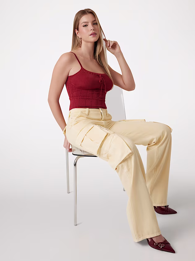 Relaxed-fit cargo pants - GUESS
