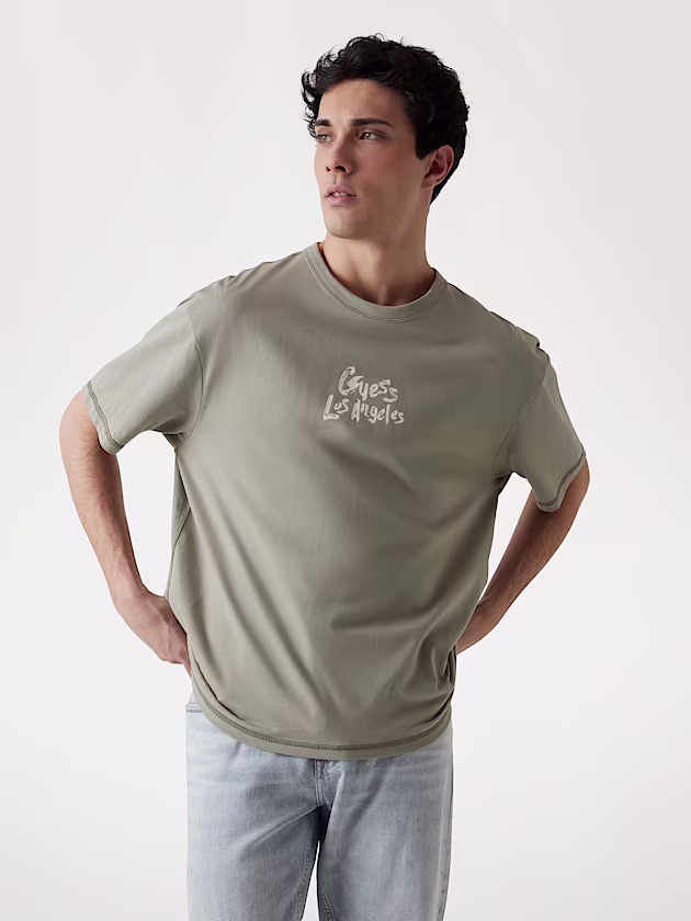 Oversized logo T-shirt - GUESS