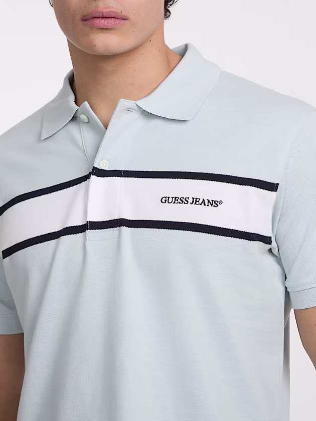 Logo embroidery polo - GUESS
