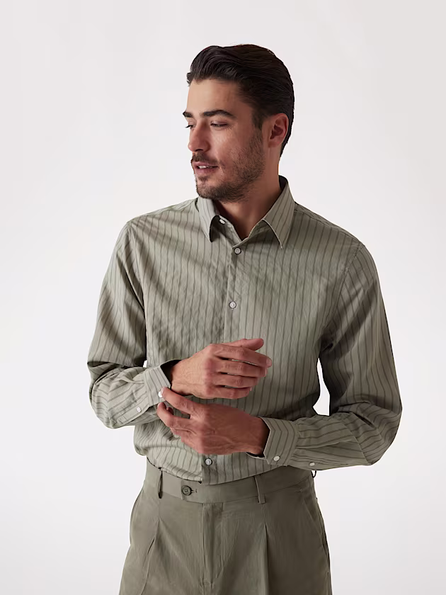 Marciano regular-fit striped shirt - GUESS