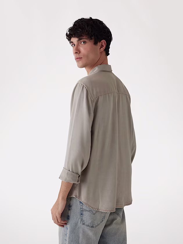 Lyocell denim shirt - GUESS