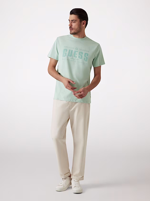 Front logo T-shirt - GUESS