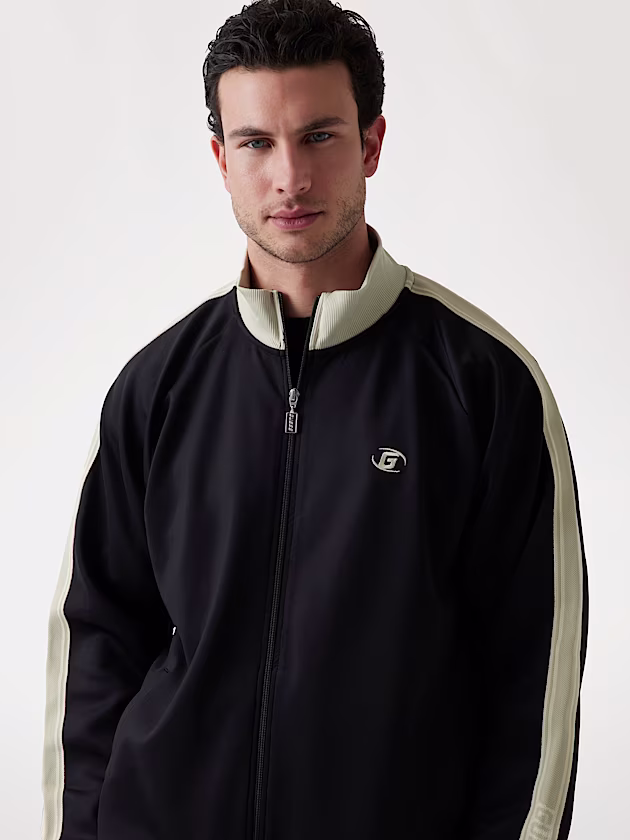 Logo stripes sweatshirt - GUESS