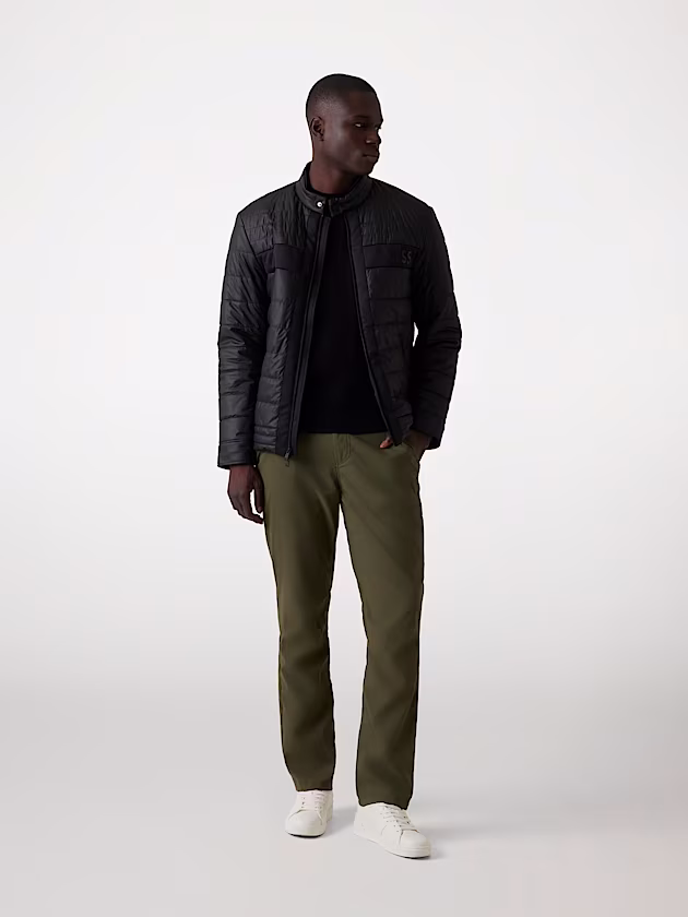 Stretch padded logo jacket - GUESS