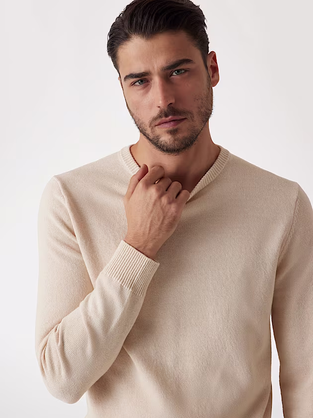 Marciano plain-knit sweater - GUESS