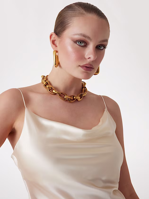 Marciano silk blend tank top - GUESS