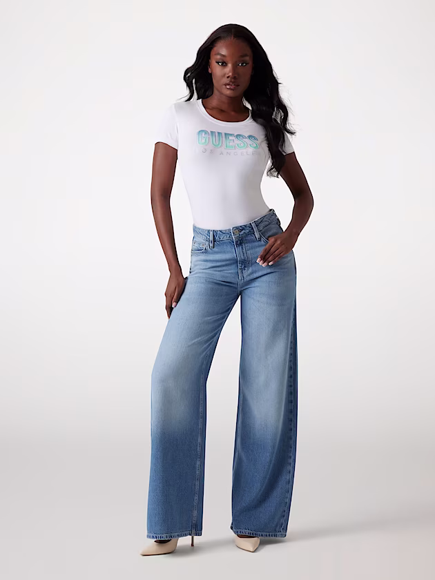 Gradient logo T-shirt - GUESS