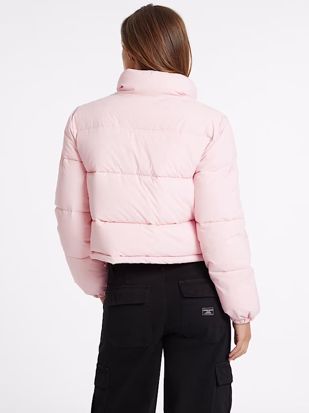 Crop Puffer Jacket - GUESS