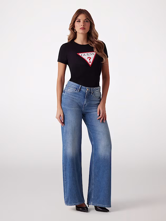 Triangle logo t-shirt - GUESS