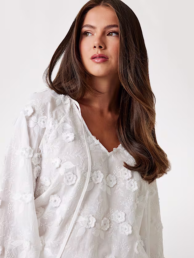 Flowing tunic blouse - GUESS