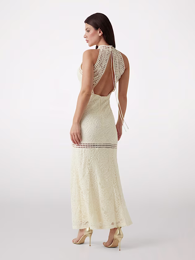 Bodycon lace maxi dress - GUESS