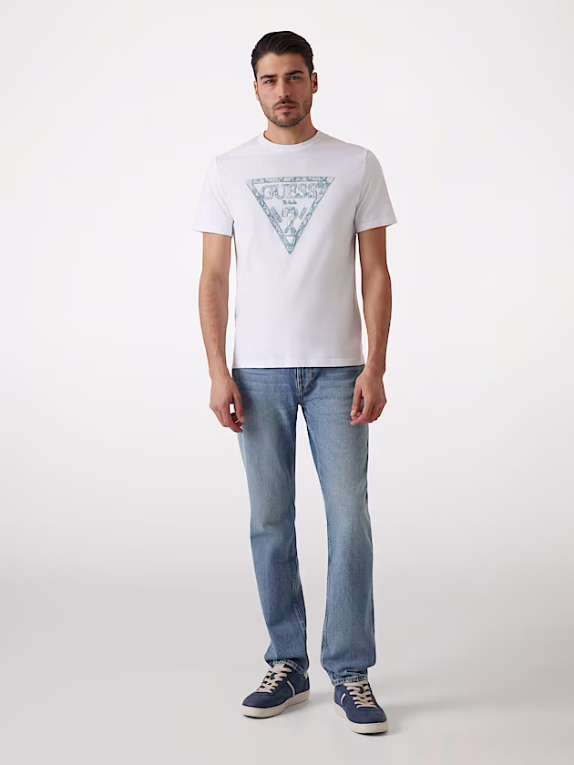 Triangle logo T-shirt - GUESS