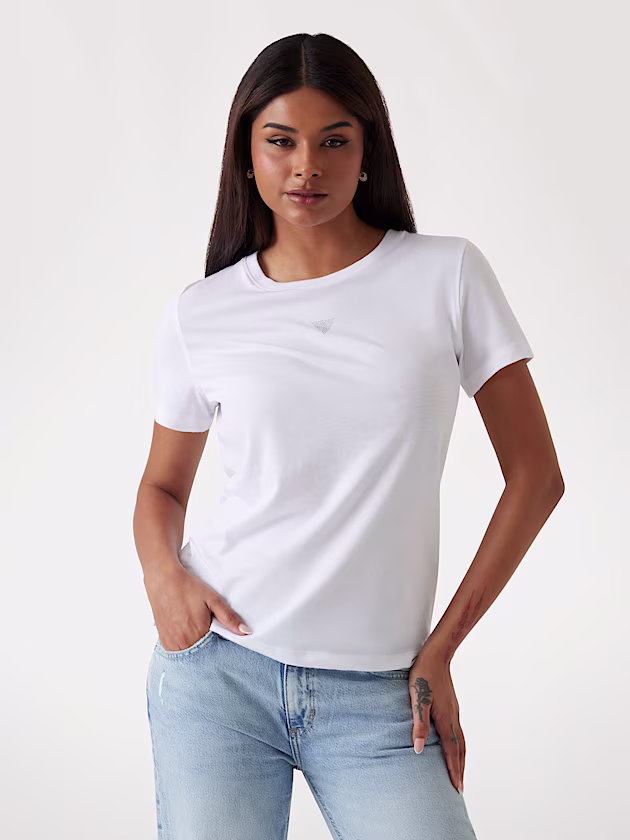 Back logo print T-shirt - GUESS