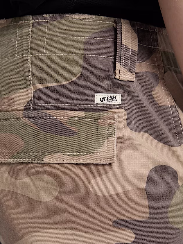 Twill cargo shorts - GUESS