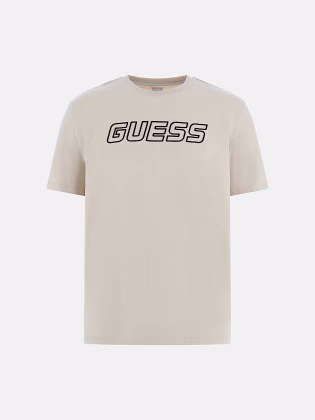 Front logo stretch t-shirt - GUESS